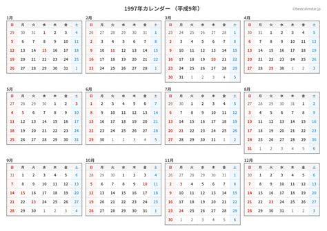 1997年10月|1997年の日本